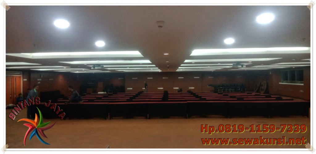 Sewa Meja Ibm Cover Hitam Set Futura