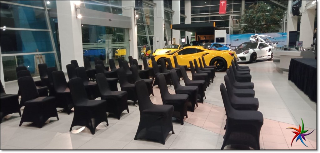 Rental Kursi Futura Cover Hitam