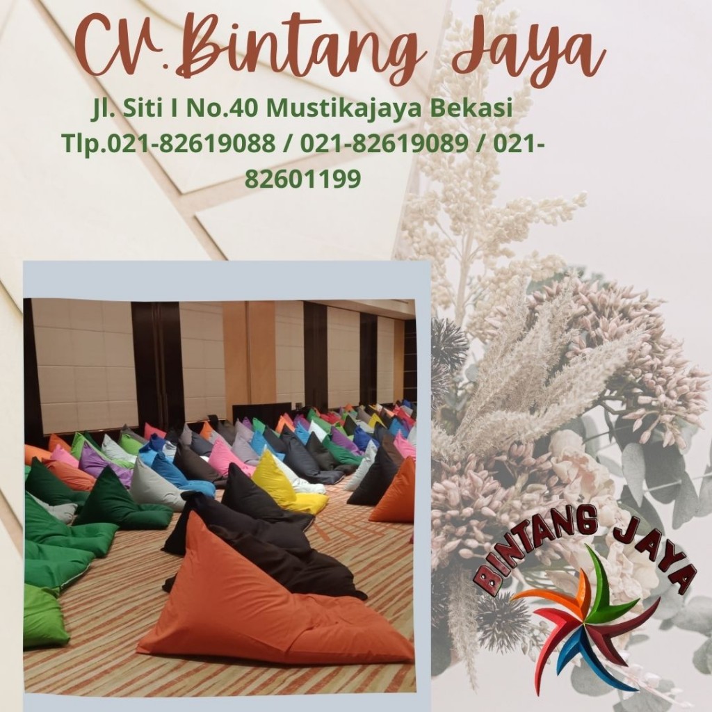 Sewa Bean Bag Kursi Nyaman Untuk Acara Meeting