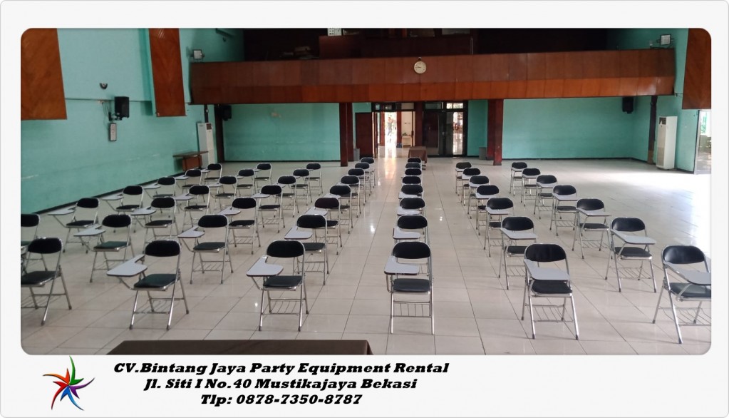 Sewa Kursi Kuliah Lipat Ratusan Unit Siap Antar