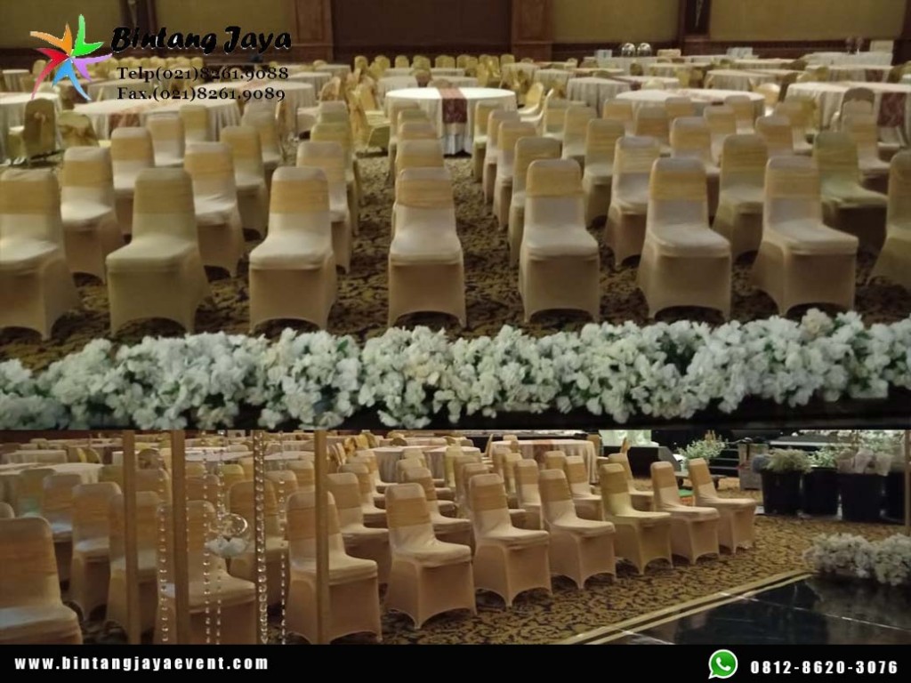 Gudang Sewa kursi futura cover mewah elegant Tangerang