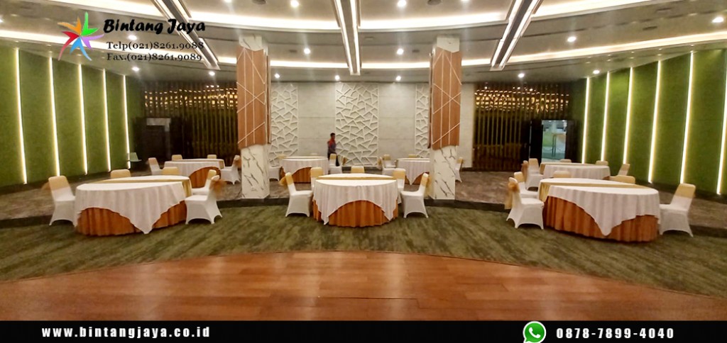 Tempat Sewa Meja Bulat Mewah Berkualitas Tebet jakarta