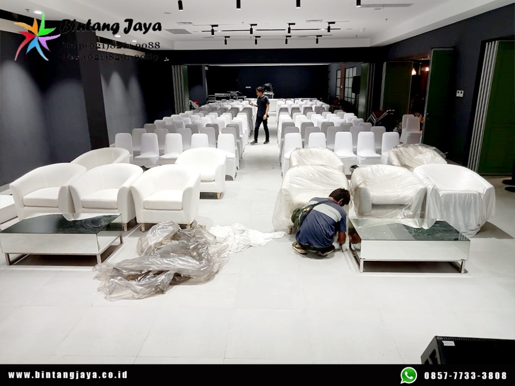 Sewa Sofa VIP Oval Premium Jakarta Pusat murah mewah
