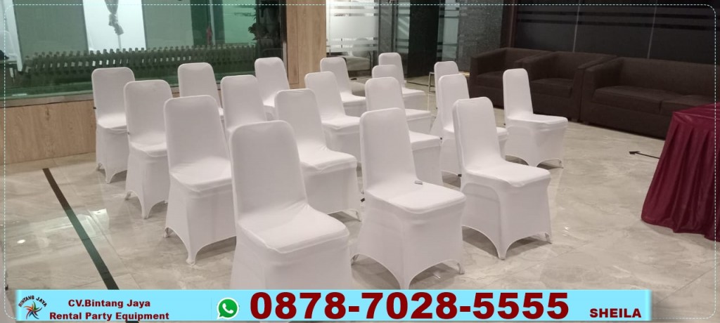 Menyewakan Kursi Futura Cover Putih Ketat Kota Baru Bekasi