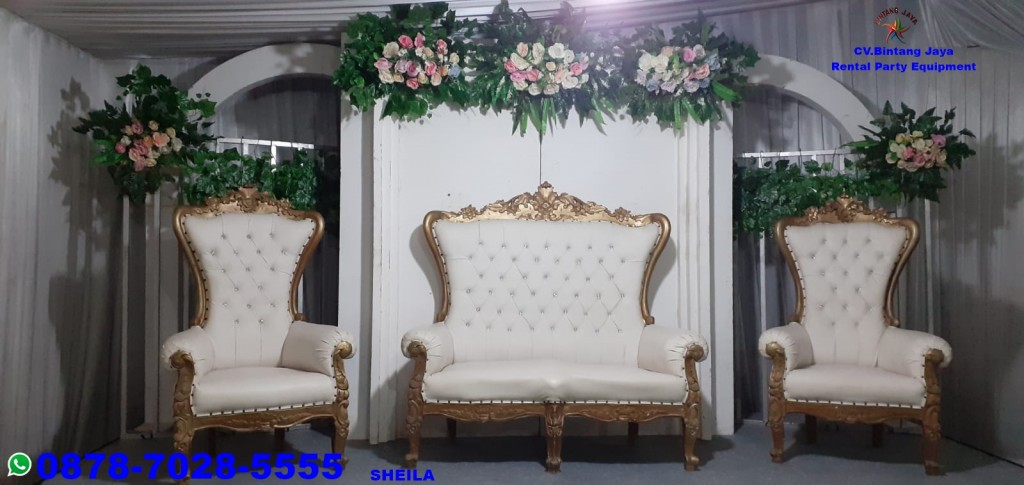 Menyewakan Kursi Pelaminan Backdrop Pelaminan Cilandak Jakarta Selatan