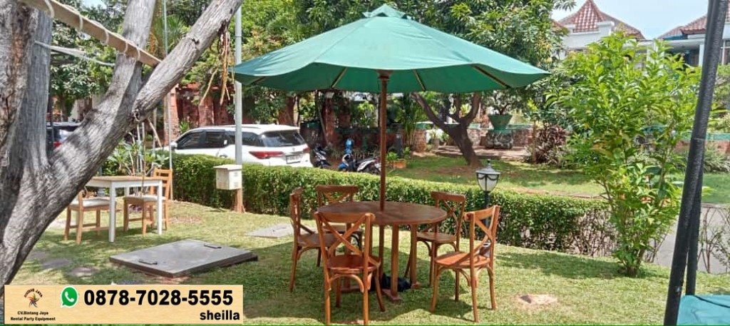 Sewa kursi crossback kursi kayu unik harga menarik Jakarta