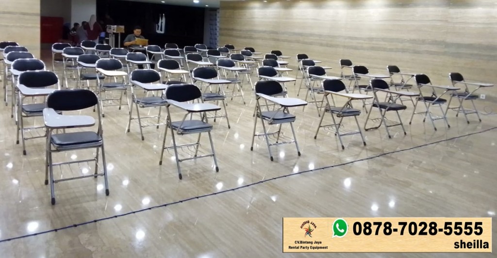 Sewa kursi lipat atau kursi kuliah harga murah Jakarta Barat
