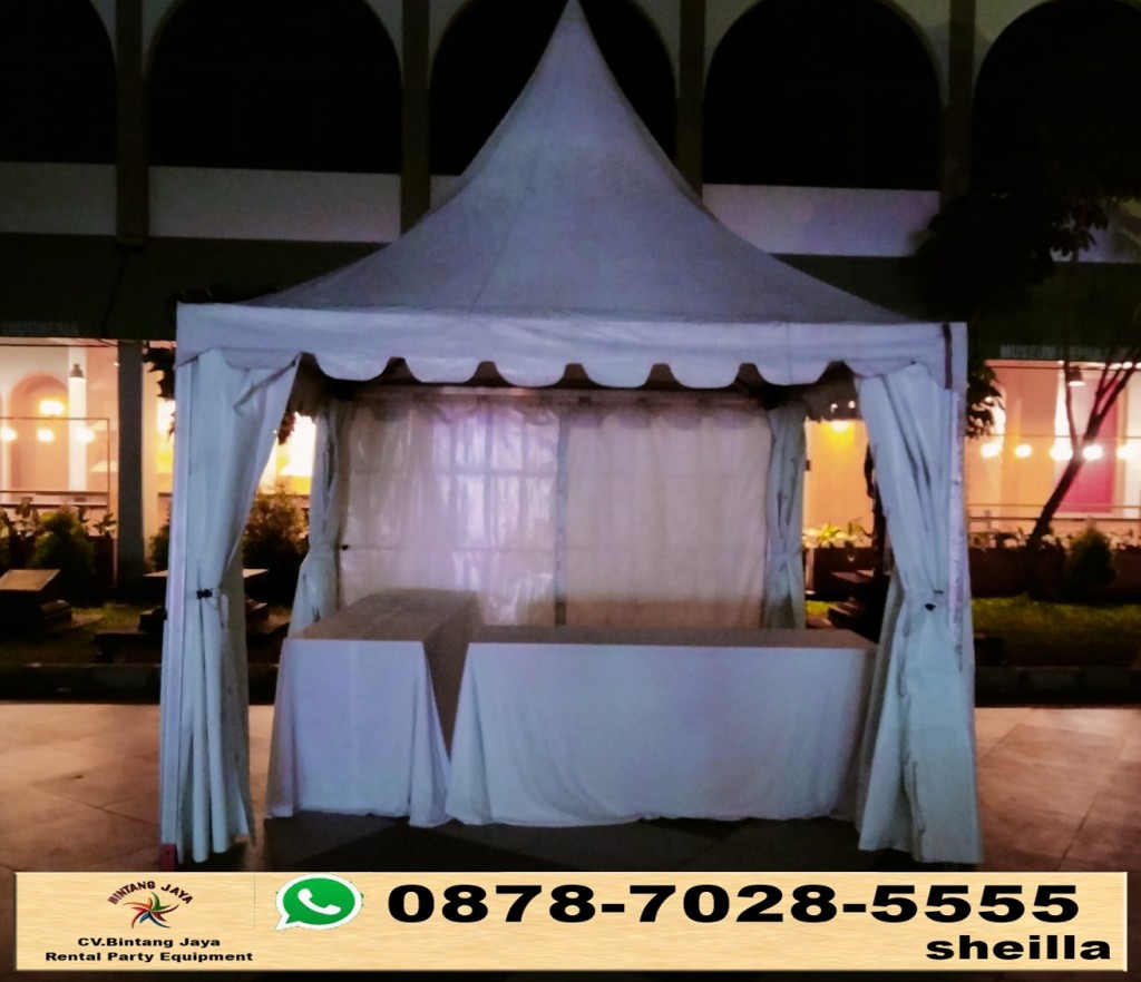 Disewakan tenda sarnafil untuk event pameran Jakarta