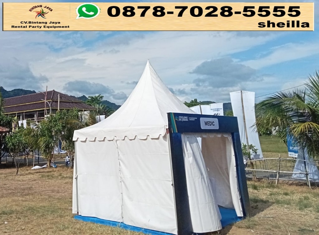 Disewakan tenda sarnafil untuk event pameran Jakarta
