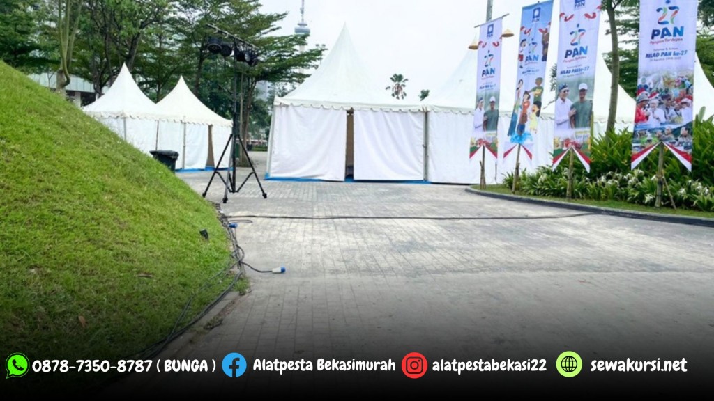 Jasa Rental Tenda Bazar Atap Kerucut Jakarta