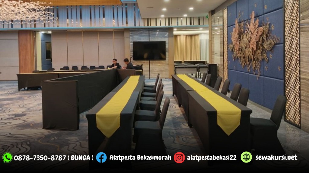 Sewa Kursi Meja Cover Event Bank BJB Bandung