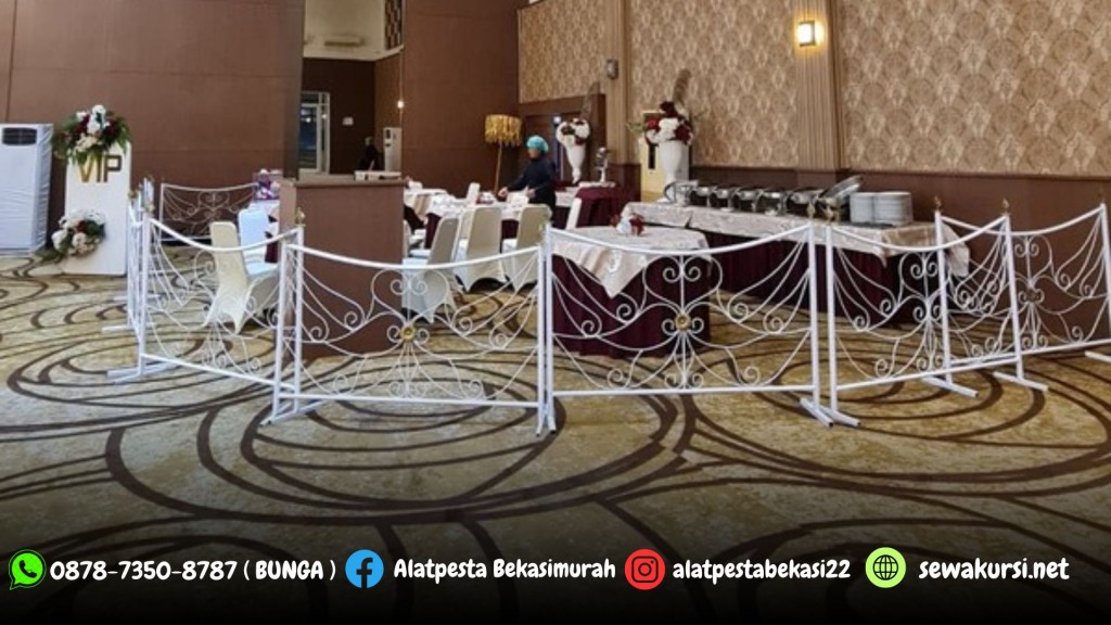 Sewa Meja Kursi VIP Dan Pagar Pembatas VIP Area Jakarta