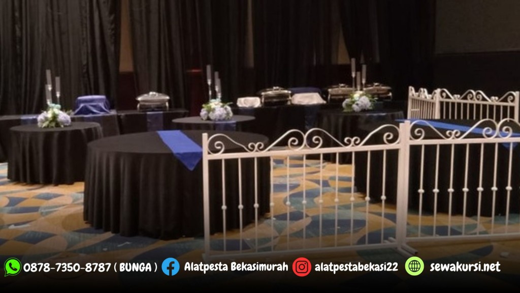 Sewa Meja Kursi VIP Dan Pagar Pembatas VIP Area Jakarta
