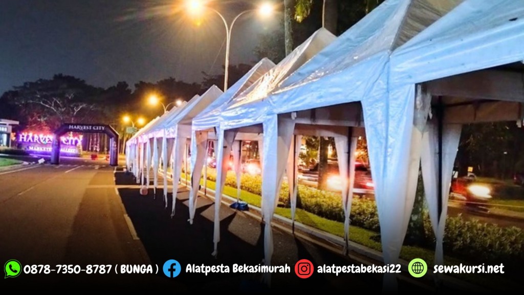 Sewa Tenda Bazar Ukuran 2x2m Puluhan Unit Area Jakarta