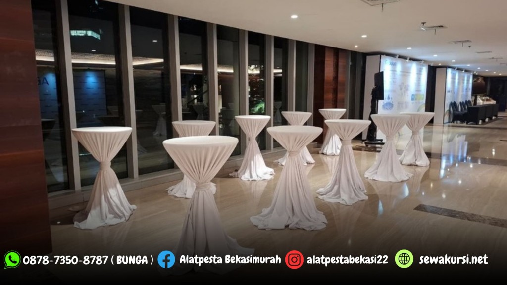 Rental Meja Bar Cover Tebar Tali Pita Jakarta (4)