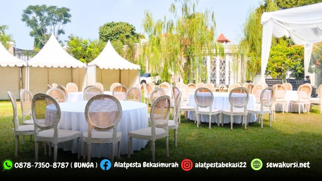 Sewa Tenda Sarnafil Kerucut Atap Putih Jakarta 0878-7350-8787